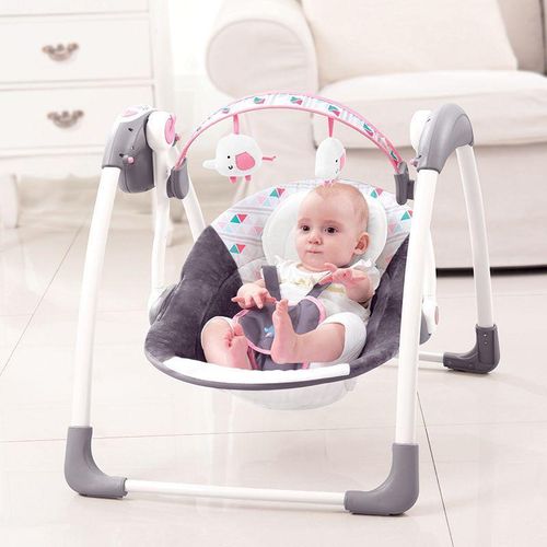 Mastela 3-in-1 Newborn to Toddler Multi-Functional baby swing/Bassinet/Bouncer